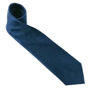 Puritan Men Necktie 100% Polyester Blue Geometric 59x3.75 - NWOT